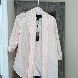 Kardashian Kollection Houndstooth Top